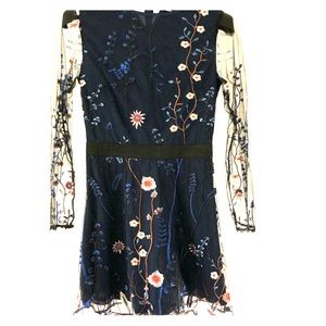Women’s embroidered floral dress